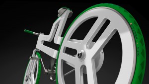 Render 3D bicicleta