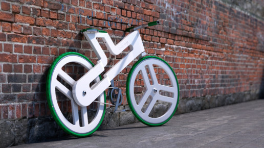 Render 3D bicicleta