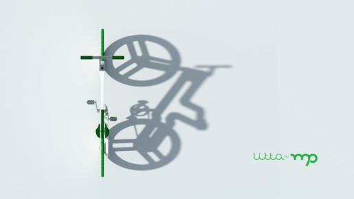 Render 3D bicicleta