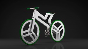 Render 3D bicicleta