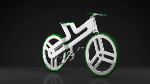 Render 3D bicicleta