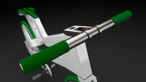 Render 3D bicicleta
