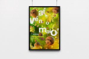 diseño de cartel campaña Maios 2015 Ourense