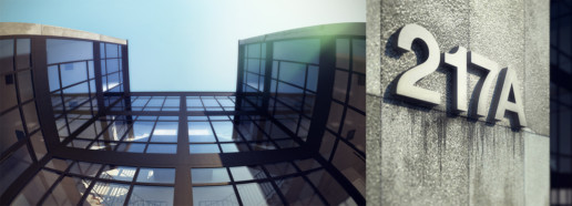 render 3D edificio de oficinas