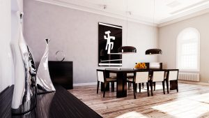 diseño 3D salón